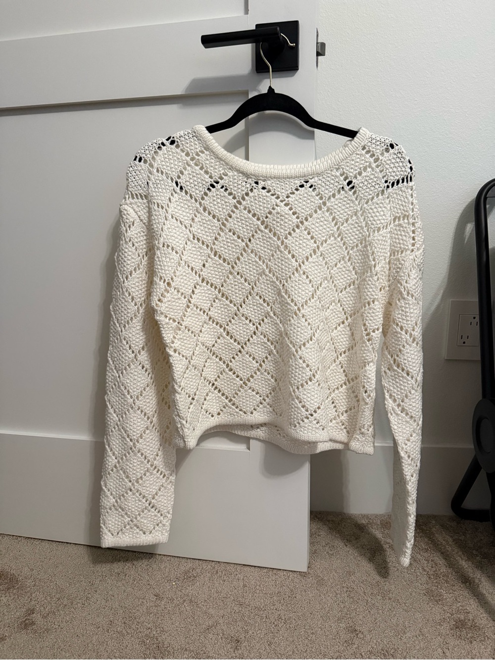 Z Supply Hullen Crochet Sweater